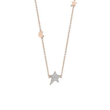 Halsschmuck, Roségold, Al Coro Palladio Collier