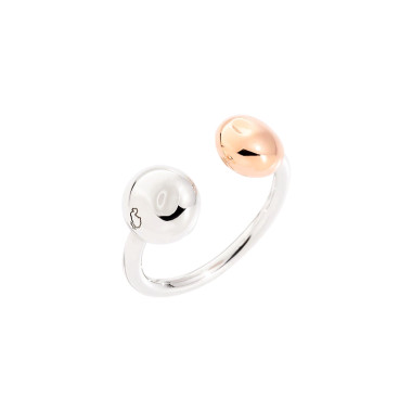         Roségold &amp; Silber, Ringe, DoDo Ring Pepita