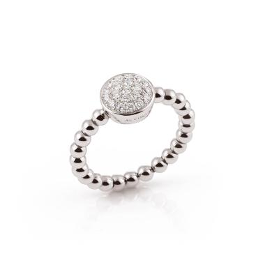 Ringe, Weißgold, Al Coro Palladio Ring