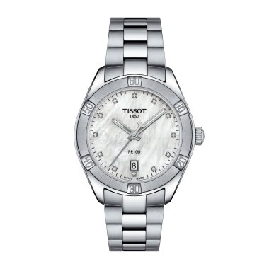 Unisex, Quarzwerk, Tissot PR 100 Sport Chic