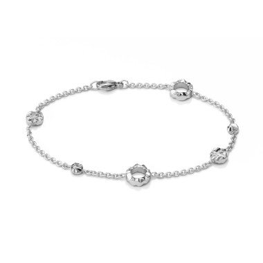 Armschmuck, Platin, Schmuckwerk Alpen Armband