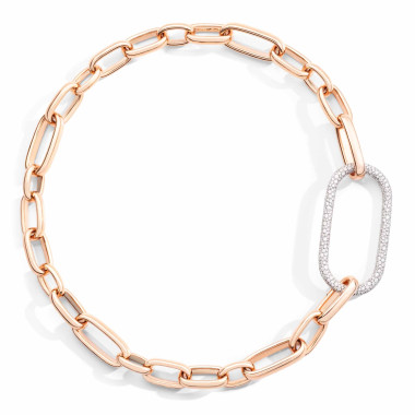 Halsschmuck, Roségold, Pomellato Iconica Halskette
