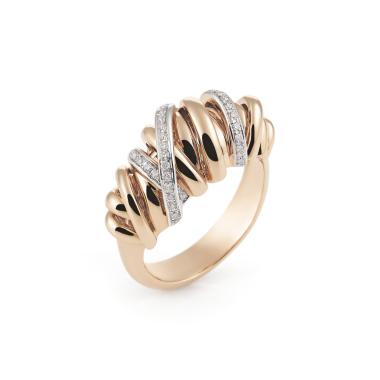 Ringe, Weißgold, Al Coro Serenata Ring