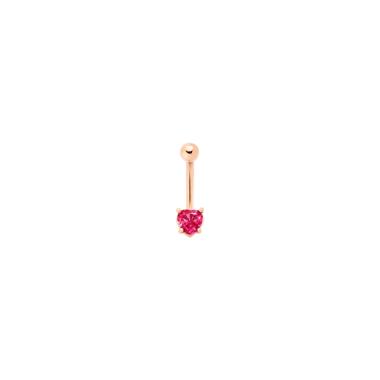 Ohrringe, Roségold, DoDo Piercing Herz