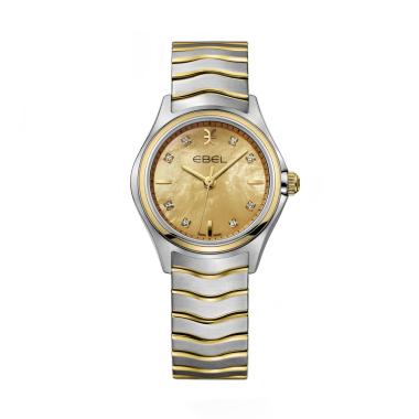 Damenuhr, Quarzwerk, EBEL Wave Lady 