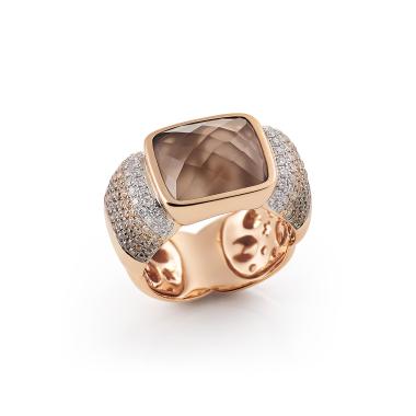 Ringe, Roségold, Al Coro La Piazza Ring