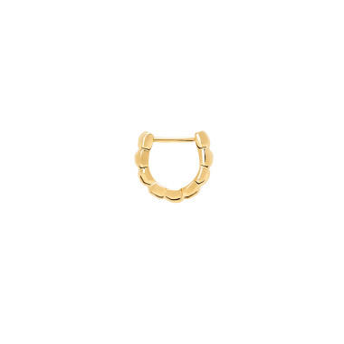         Gelbgold, Ohrringe, DoDo Creole Granelli