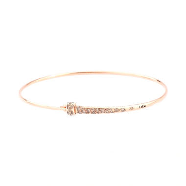         Roségold, Armschmuck, DoDo Armreif Essentials mit Stopper