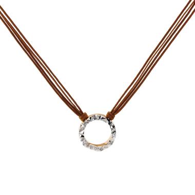 Halsschmuck, Rotgold, Schmuckwerk Alpen Halskette