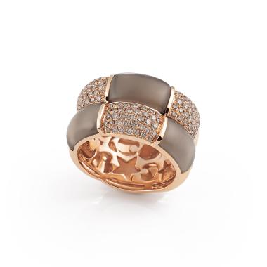 Ringe, Roségold, Al Coro La Piazza Ring