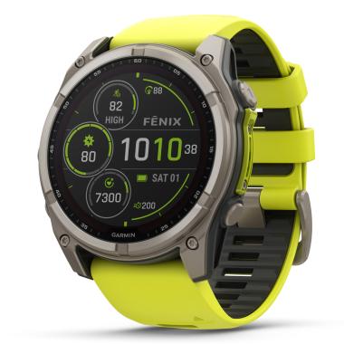 Herrenuhr, Quarzwerk, Garmin fēnix® 8 – 51 mm, Solar, Sapphire