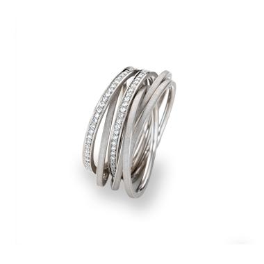 Ringe, Platin, Schmuckwerk Saturn Ring