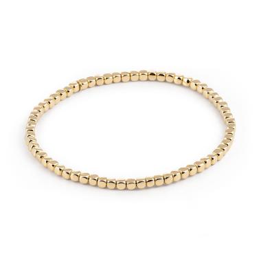 Gelbgold, Armschmuck, Al Coro Stretchy Armband