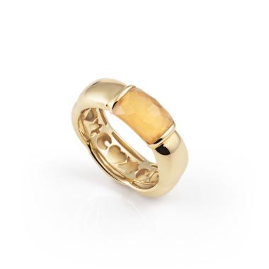Ringe, Gelbgold, Al Coro La Piazza Ring
