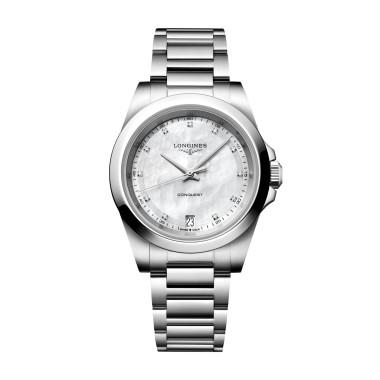         Damenuhr, Quarzwerk, Longines CONQUEST