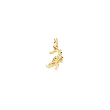         Gelbgold, Halsschmuck, DoDo Anhänger Krokodil