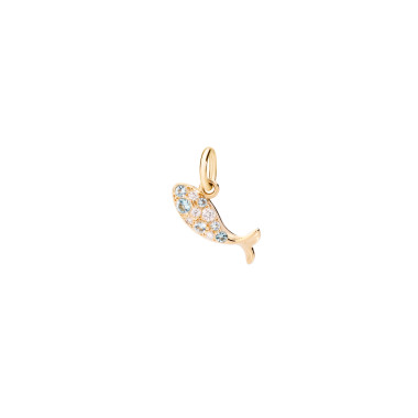         Gelbgold, Halsschmuck, DoDo Anhänger Fisch