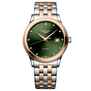         Damen- und Herrenuhr, Automatik, Longines FLAGSHIP CLASSIC