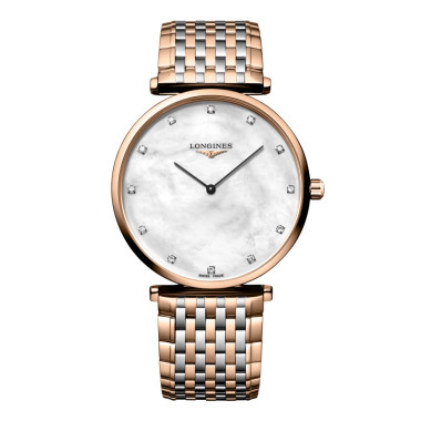         Damen- und Herrenuhr, Quarzwerk, Longines LA GRANDE CLASSIQUE DE LONGINES