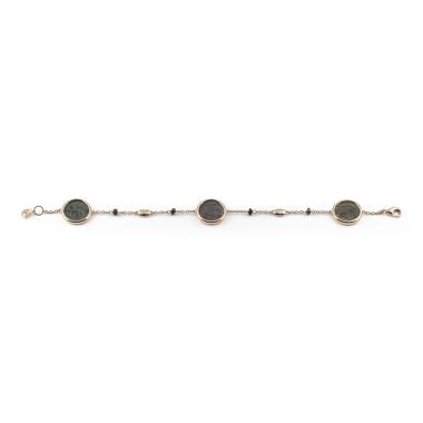 Armschmuck, Roségold, Al Coro La Piazza Armband