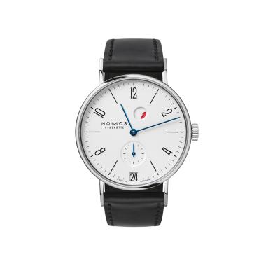 Handaufzug, Herrenuhr, NOMOS Glashütte Tangente Datum Gangreserve