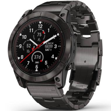 Herrenuhr, Quarzwerk, Garmin fēnix® 7X Pro – Sapphire Solar Edition