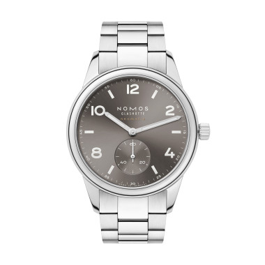Damen- und Herrenuhr, Automatik, NOMOS Glashütte Club Sport neomatik 39 smoke