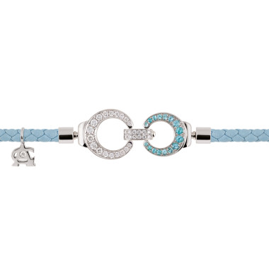         Weißgold, Armschmuck, Al Coro Mezzaluna Attrae Armband