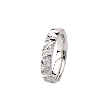 Ringe, Platin, Schmuckwerk Ring Alpenring