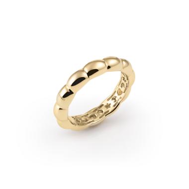Ringe, Gelbgold, Al Coro La Piazza Ring