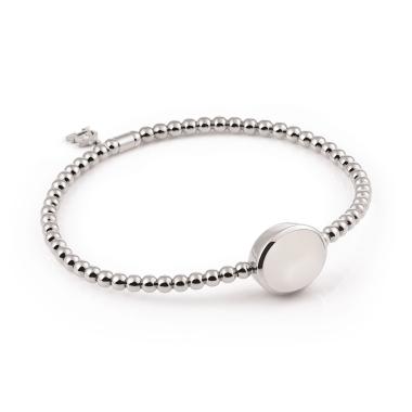 Armschmuck, Weißgold, Al Coro Stretchy Armband