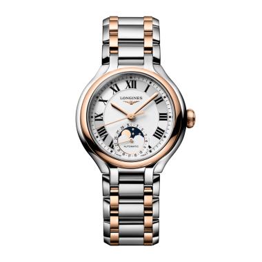Damenuhr, Automatik, Longines PRIMALUNA MOONPHASE