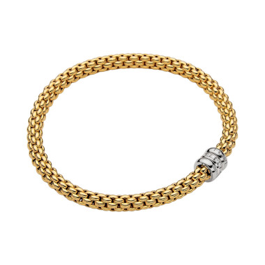         Gelbgold, Armschmuck, FOPE Solo Flex'it Armband