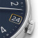 NOMOS Glashütte Minimatik 39 Datum blau - Bild 5