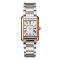 Bicolor, Edelstahl PVD beschichtet, Silber