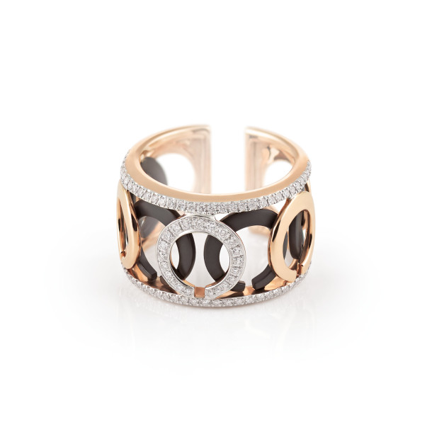         Roségold, Ringe, Al Coro Mezzaluna Ring