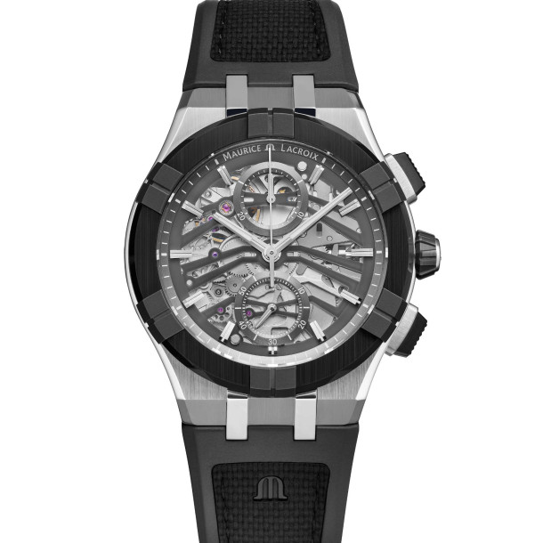         Herrenuhr, Automatik, Maurice Lacroix Aikon Automatic Chronograph Skeleton