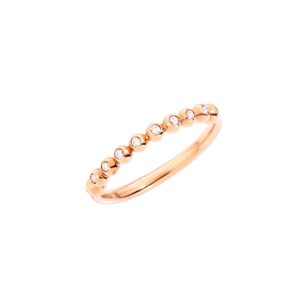         Roségold, Ringe, DoDo Ring Bollicine „Precious“