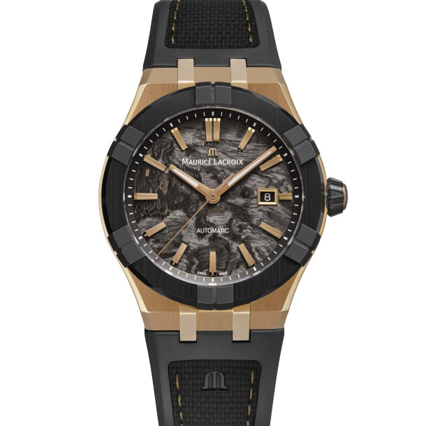         Herrenuhr, Automatik, Maurice Lacroix Aikon-IC Frozen Carbon