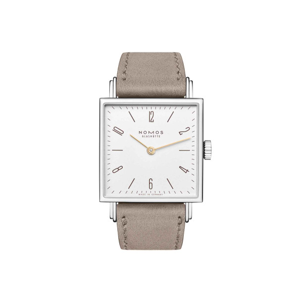         Damenuhr, Handaufzug, NOMOS Glashütte Tetra 27 Duo Doré