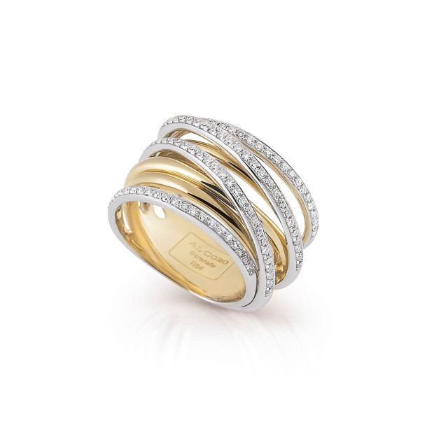         Gelbgold, Ringe, Al Coro Serenata Ring