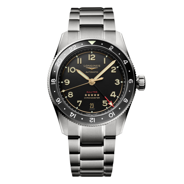         Damen- und Herrenuhr, Automatik, Longines LONGINES SPIRIT ZULU TIME TITANIUM