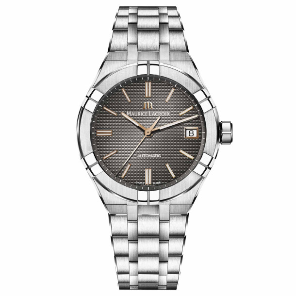         Damen- und Herrenuhr, Automatik, Maurice Lacroix Aikon Automatic Date 39mm