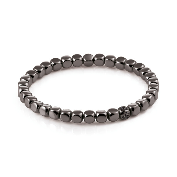         Weißgold, Armschmuck, Al Coro Stretchy Men Armband
