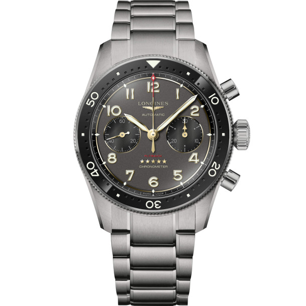         Herrenuhr, Automatik, Longines LONGINES SPIRIT FLYBACK TITANIUM