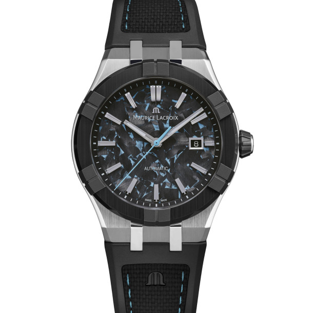         Herrenuhr, Automatik, Maurice Lacroix Aikon-IC Frozen Carbon
