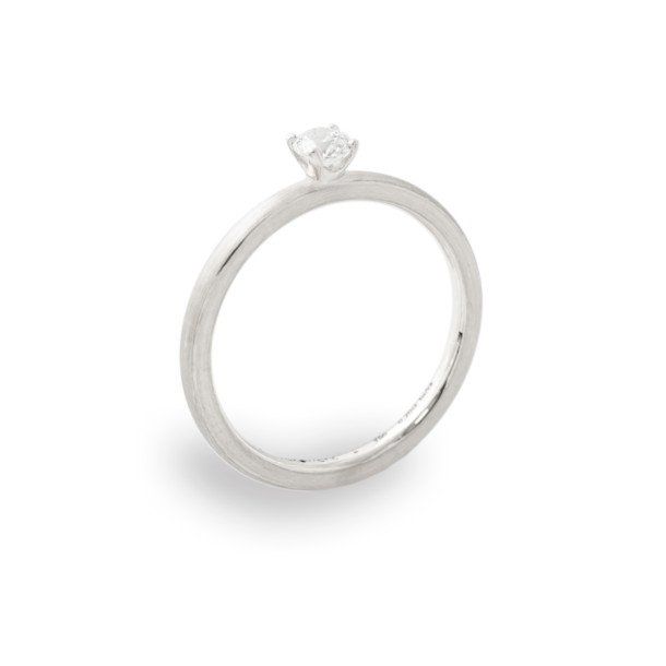         Platin, Ringe, Schmuckwerk Alpen Solitärring