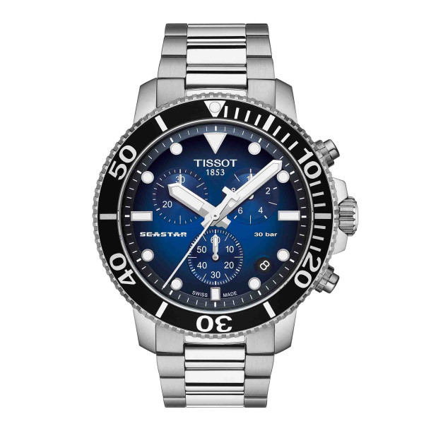         Herrenuhr, Quarzwerk, Tissot Seastar 1000 45.5mm