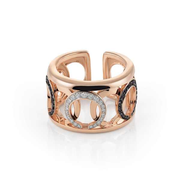         Roségold, Ringe, Al Coro Mezzaluna Ring