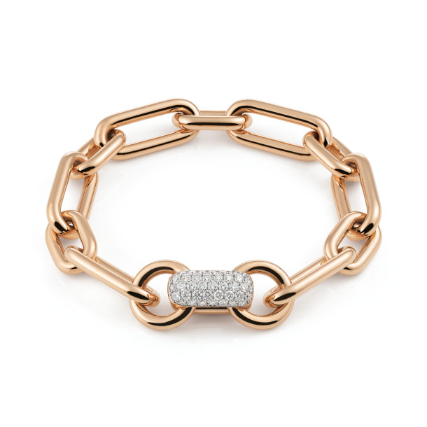         Roségold, Armschmuck, Al Coro La Piazza Armband
